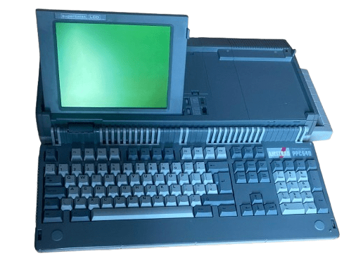 Amstrad Computer PPC512 ordinateur portable LCD 1988