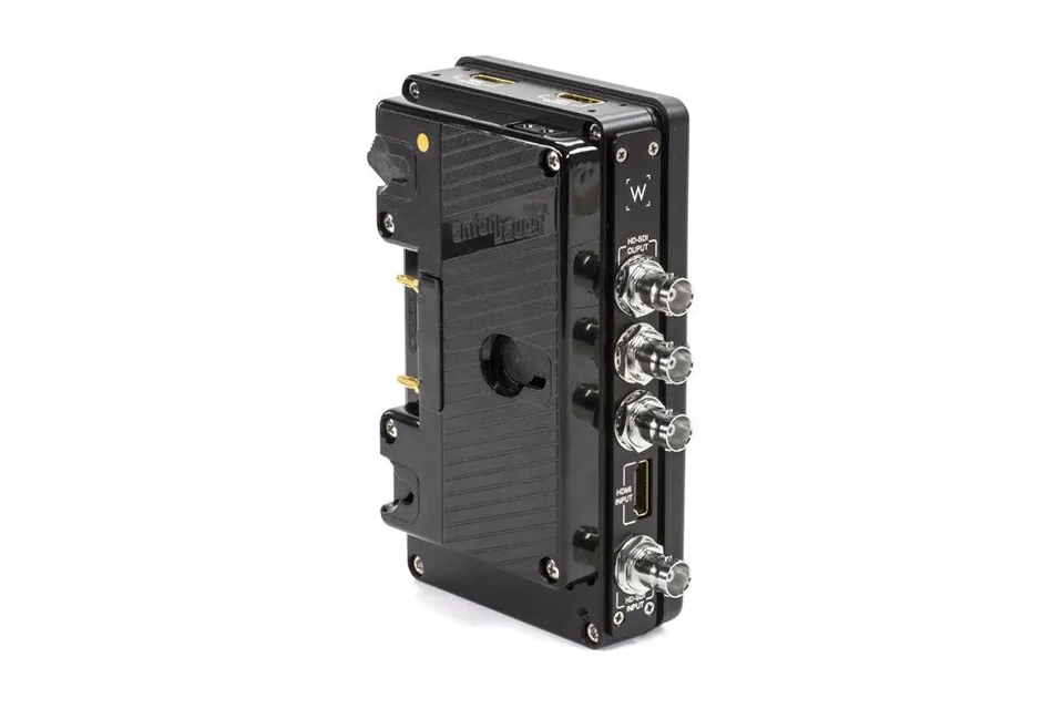 Wooden Camera C-Box Convertisseur Gold Mount HDMI SDI