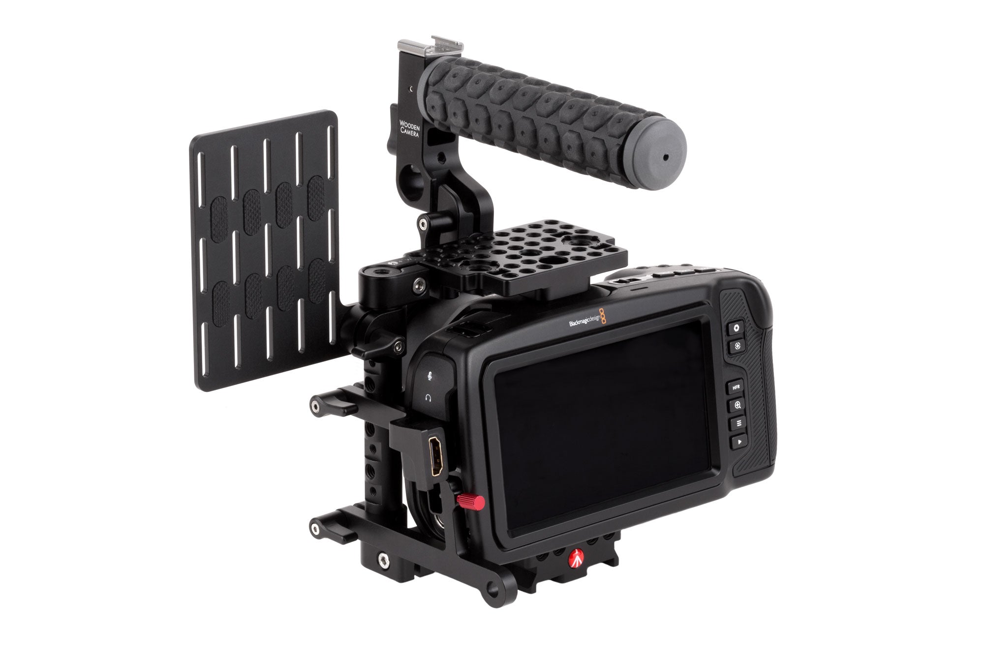 Wooden Camera BMPCC4K/6K Cage Support SSD Mount