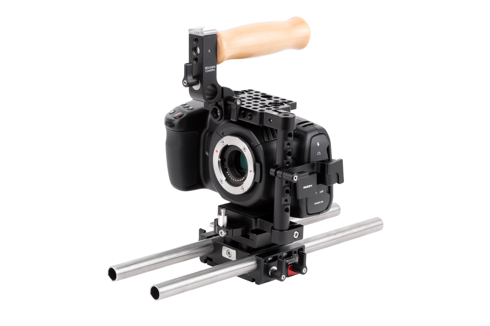Wooden Camera Unified BMPCC 4K/6K kit cage Base