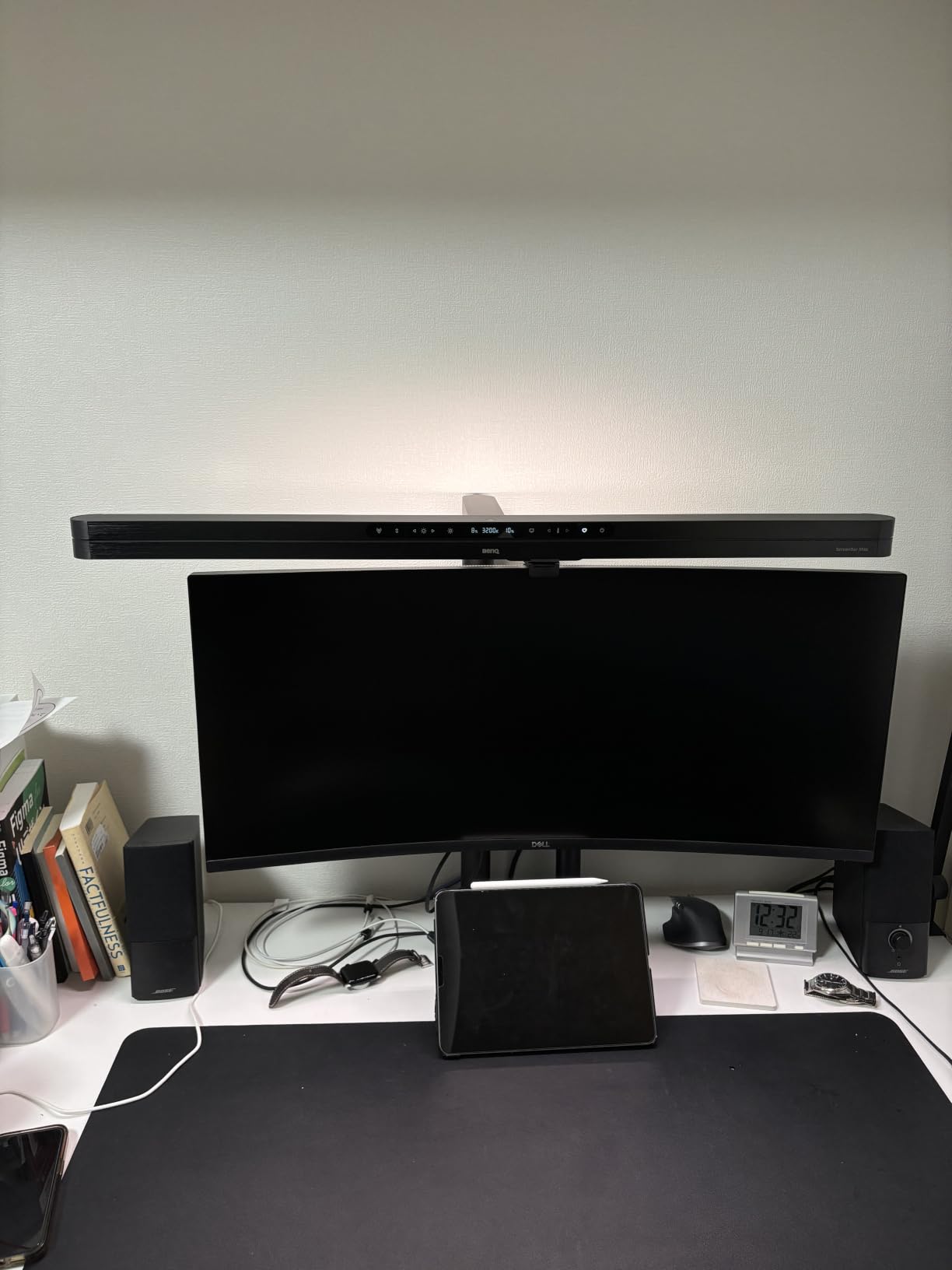 BenQ ScreenBar Max lampe moniteur double écran 33" sans reflet
