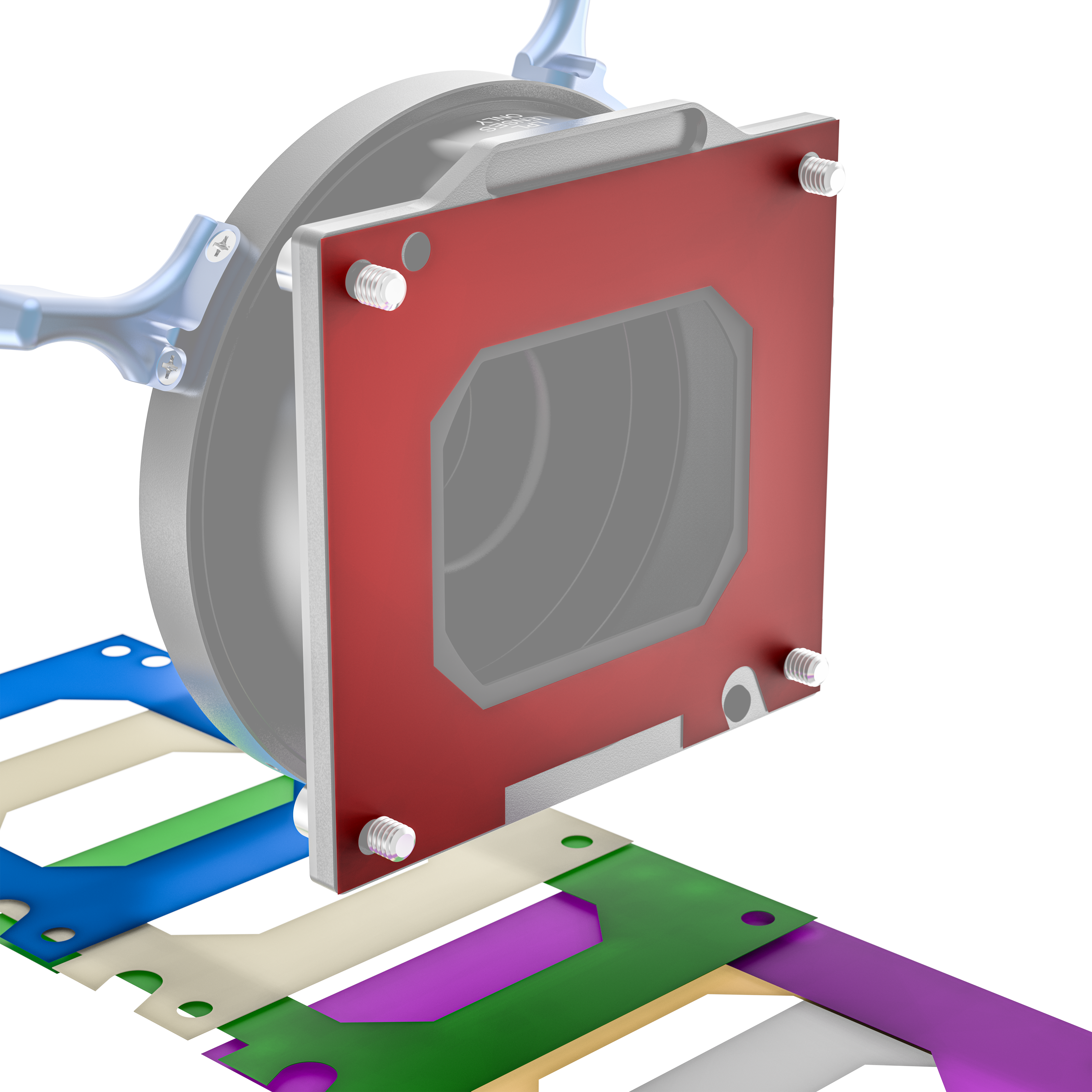 Wooden Camera LPL Shim Set cales RED V-RAPTOR XL