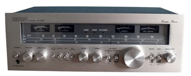 Amstrad Audio EX333 ampli tuner stéréo Executive
