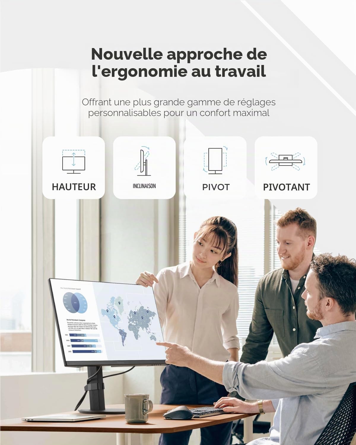 ViewSonic VA2408-HDJ Écran PC 24 Pouces Full HD 100Hz