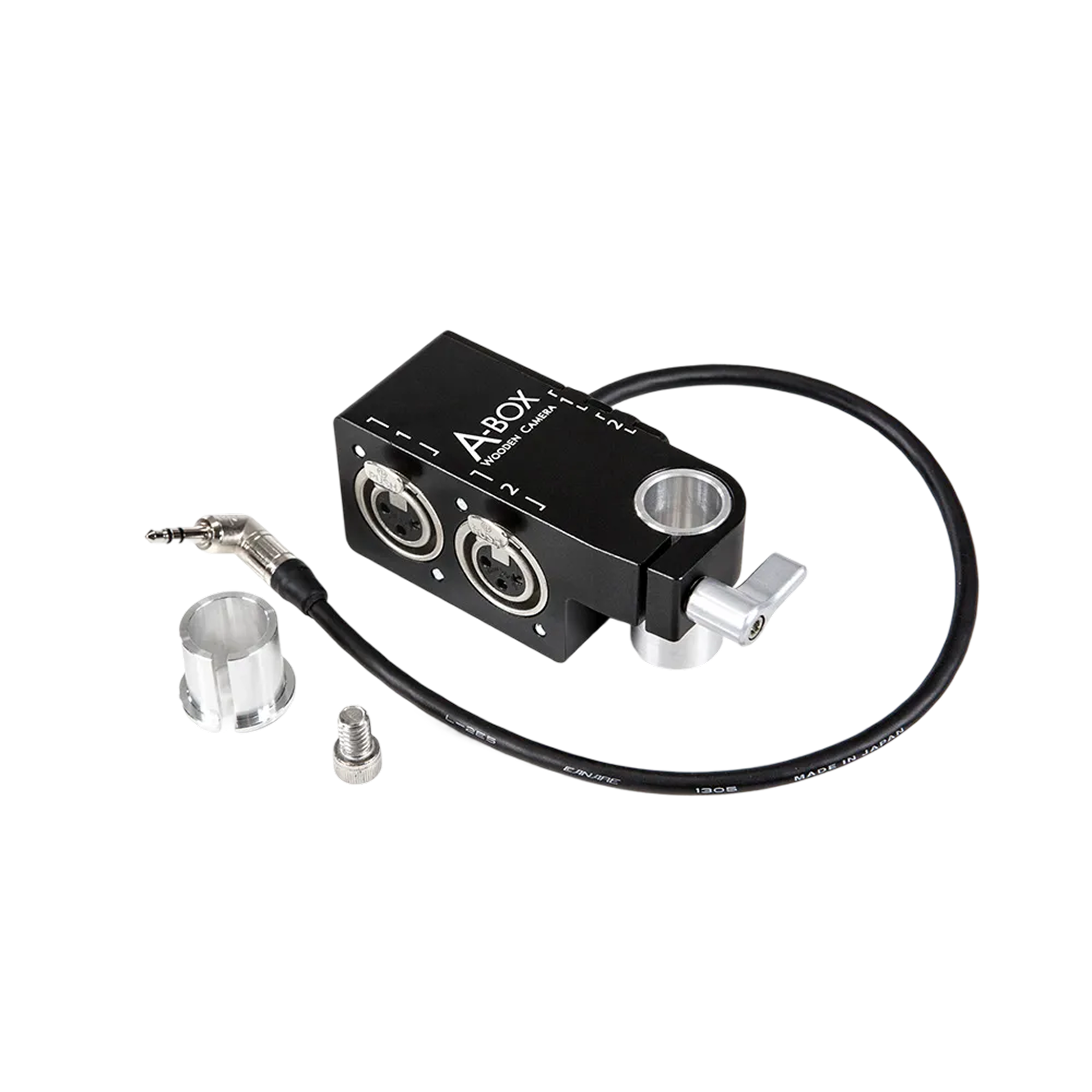 Wooden Camera A-Box Pocket Adaptateur XLR vers Jack 3,5mm