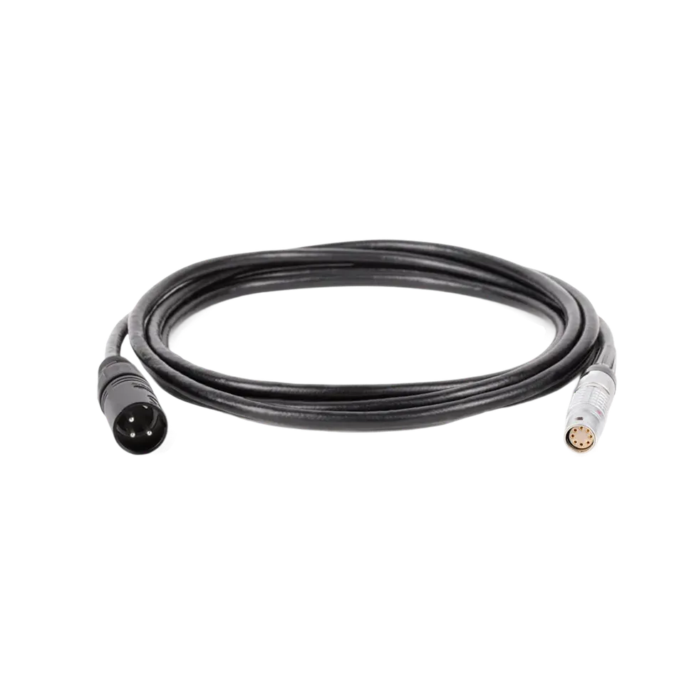Wooden Camera Cables Câble XLR 3pin Alexa Mini 3m Droit 24V