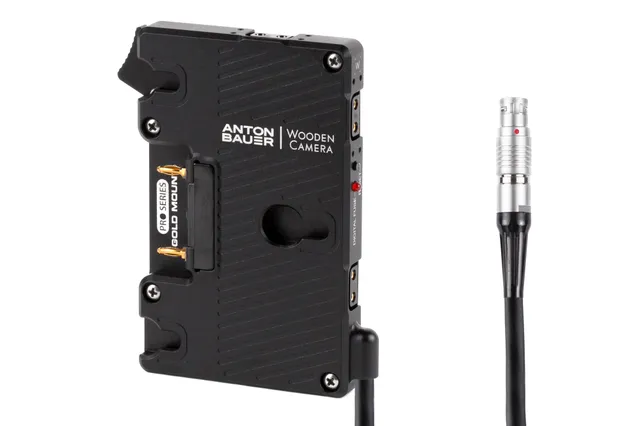 Wooden Camera WC Pro Gold Mount Alexa Mini plaque batterie