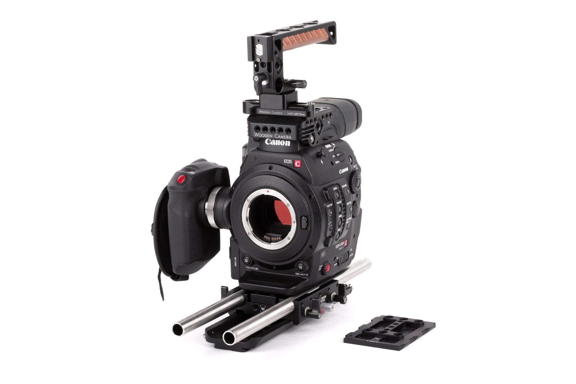 Wooden Camera Accessory Kits Canon C300mkII Advanced rig caméra