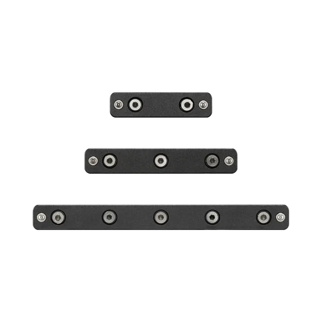 Wooden Camera Mini Accessory Rail Kit rails 3 rails noir mat