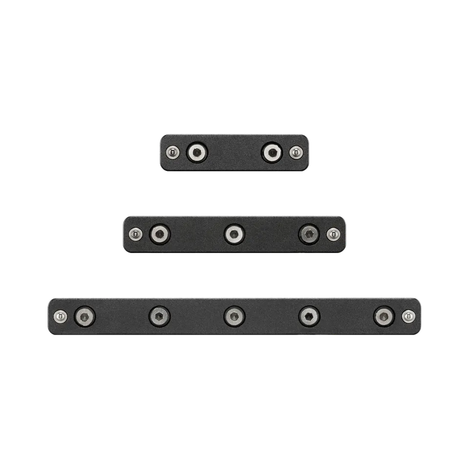 Wooden Camera Mini Accessory Rail Kit rails 3 rails noir mat