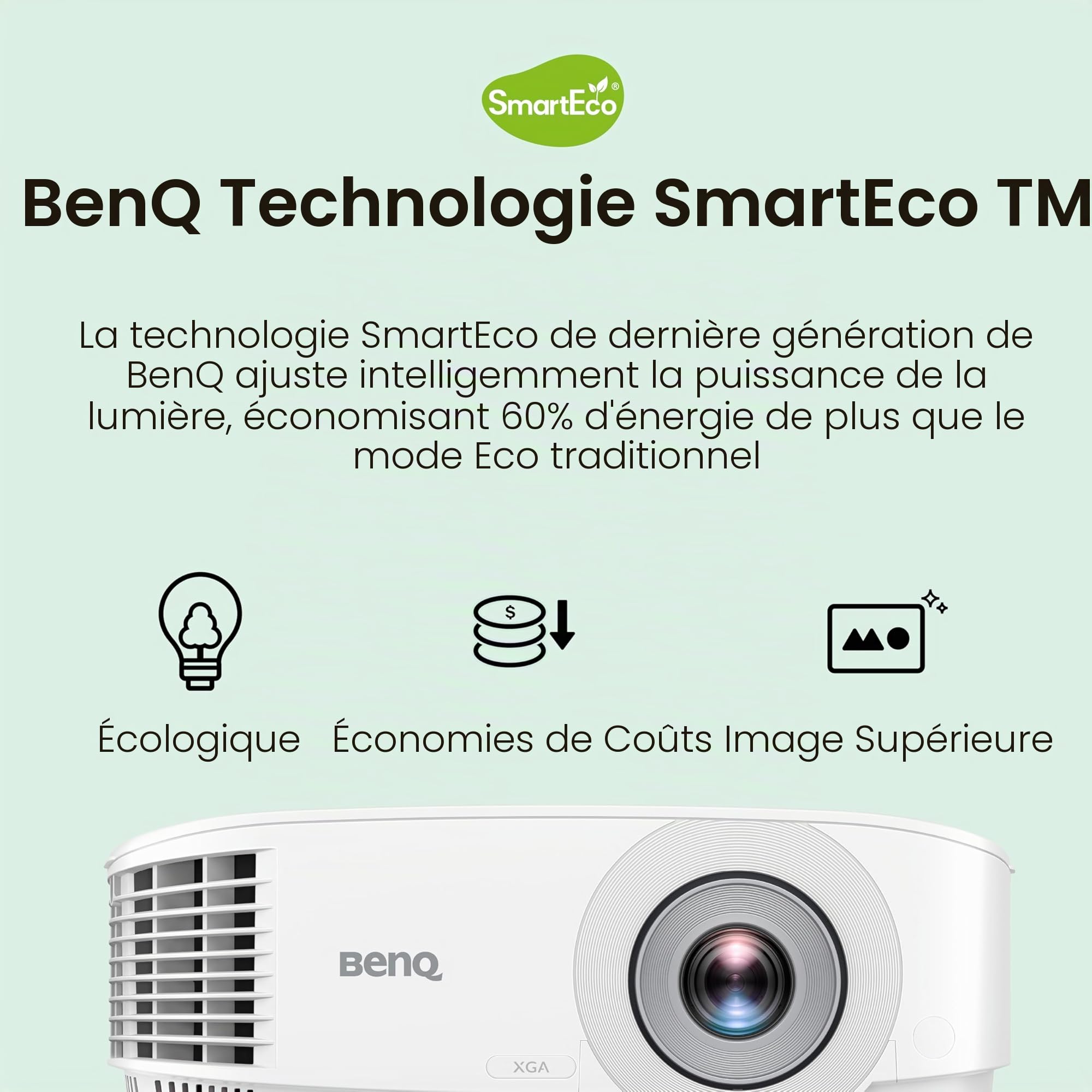 BenQ MW560C vidéoprojecteur bureau WXGA 4000 lumens DLP