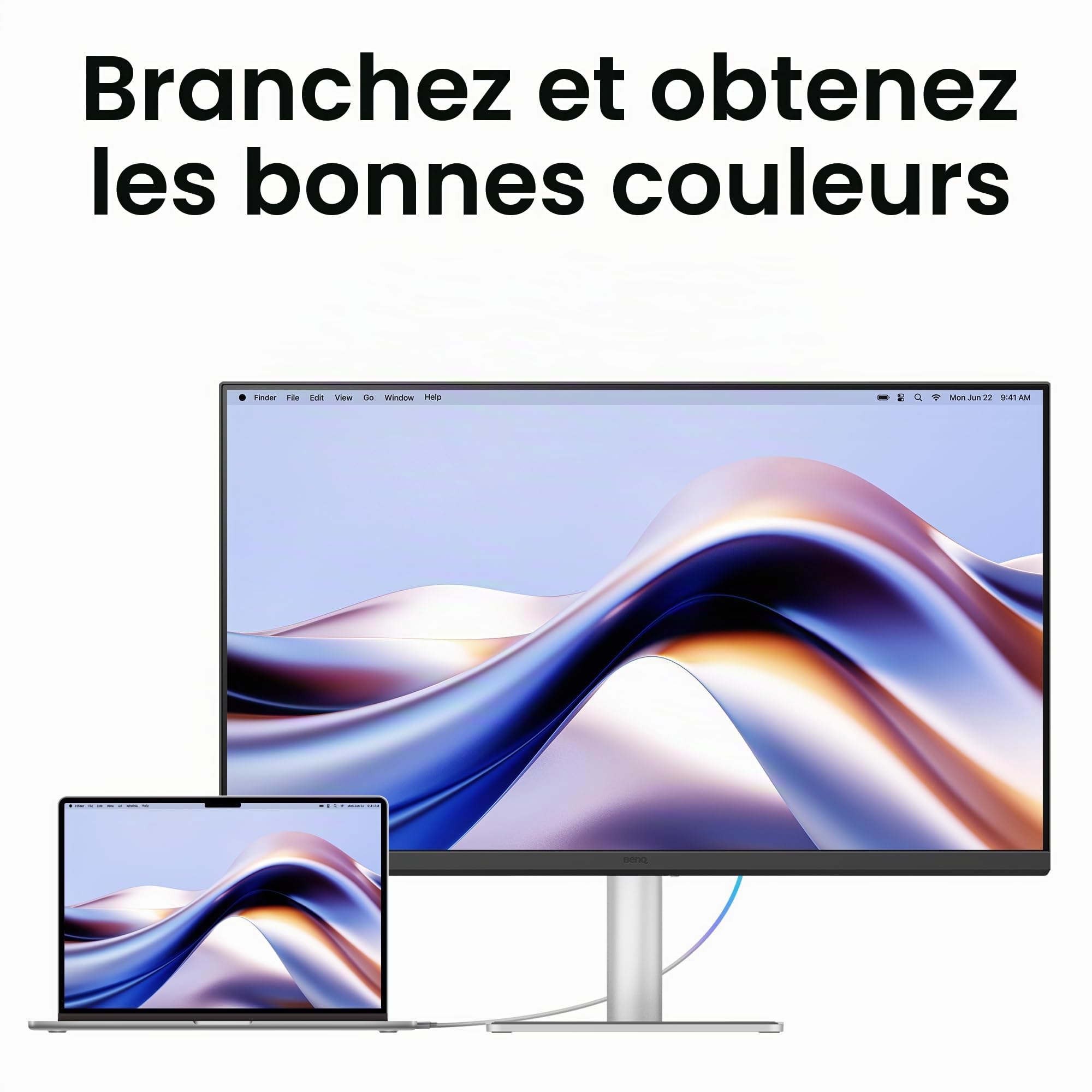 BenQ MA320UG moniteur 32" 4K 120Hz Thunderbolt Mac