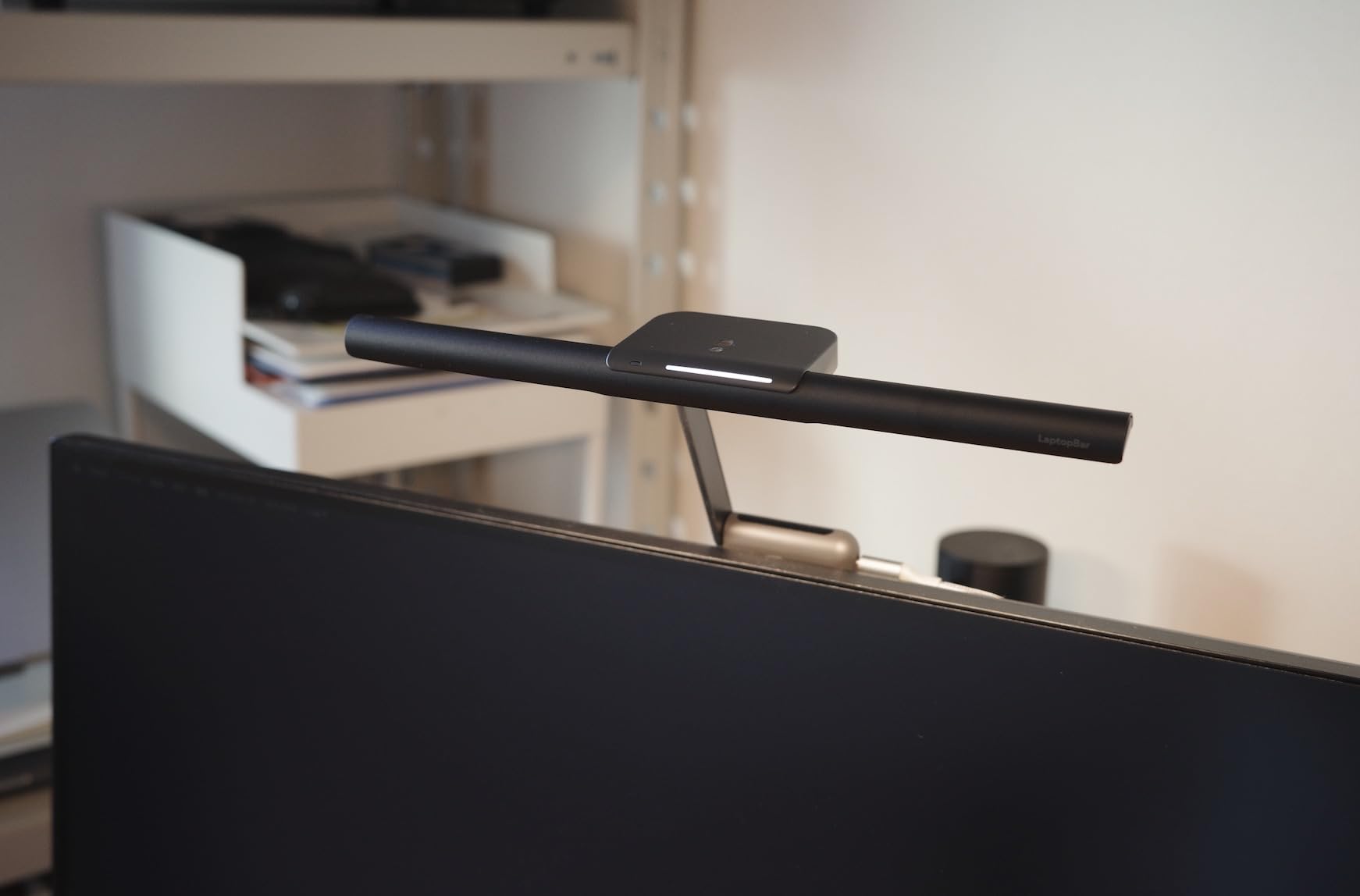 BenQ LaptopBar Lampe LED Bureau Noir Batterie Rechargeable