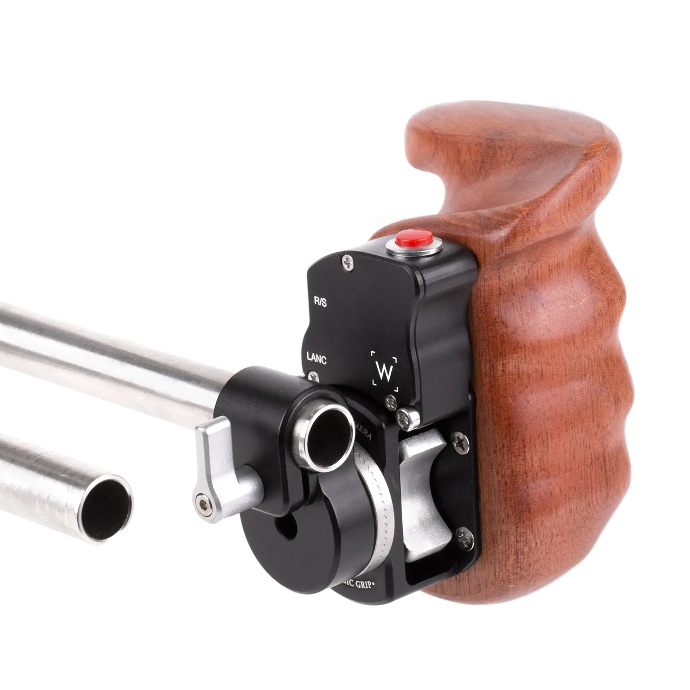 Wooden Camera Handgrip poignée bois gauche rosette