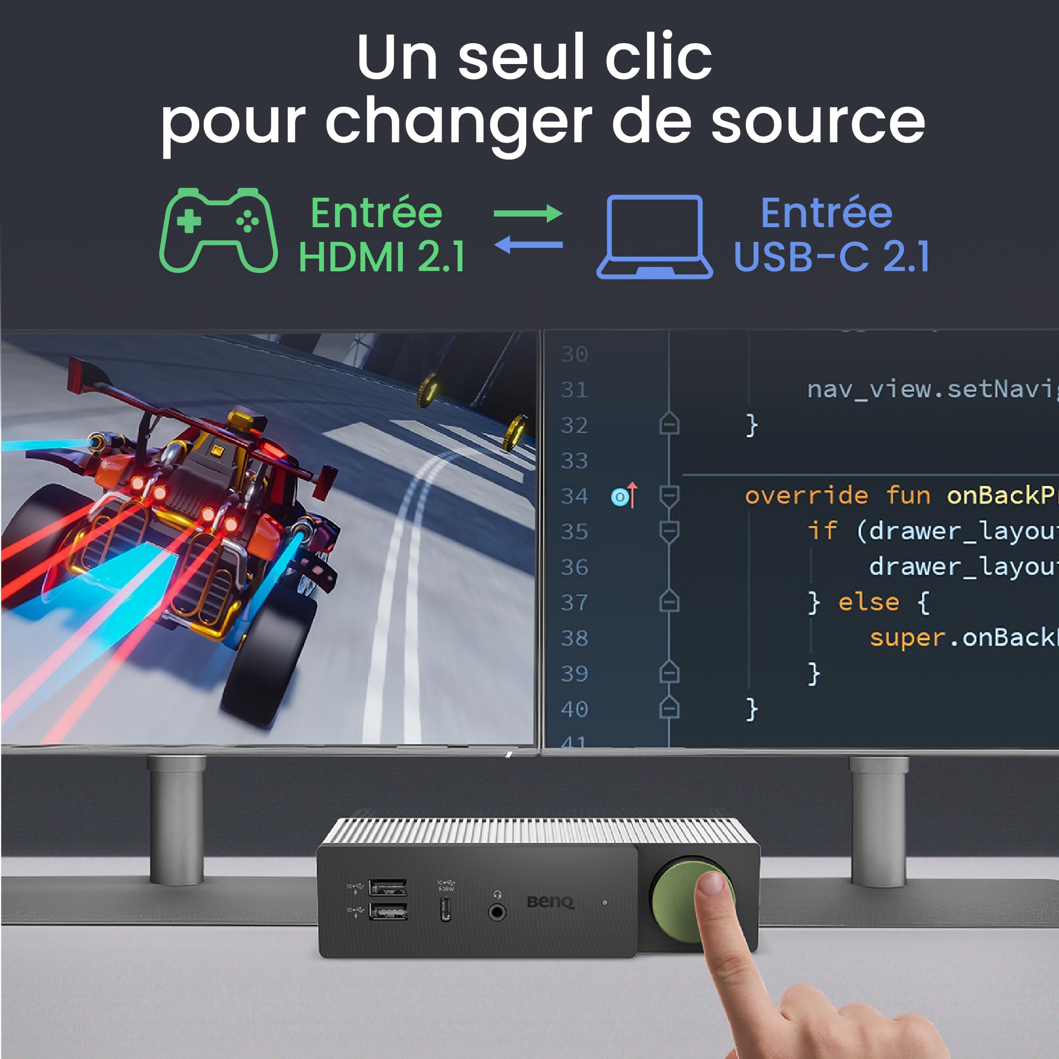 BenQ beCreatus DP1310 dock USB-C 13-en-1 HDMI 4K