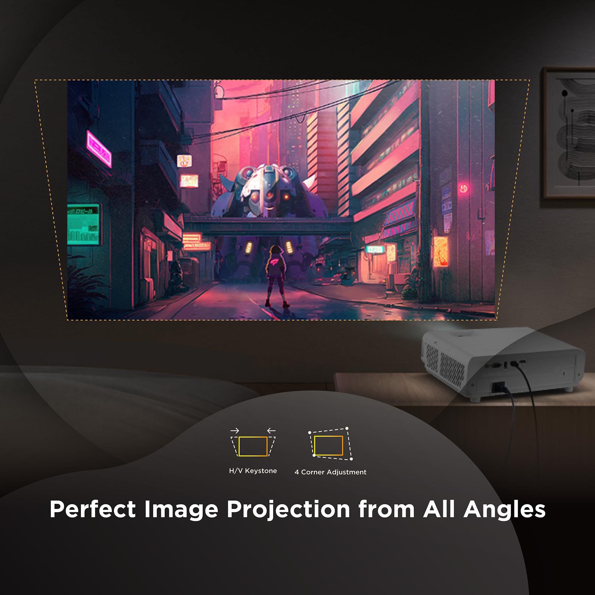 ViewSonic LX750-4K vidéoprojecteur laser 4K 4000 lm