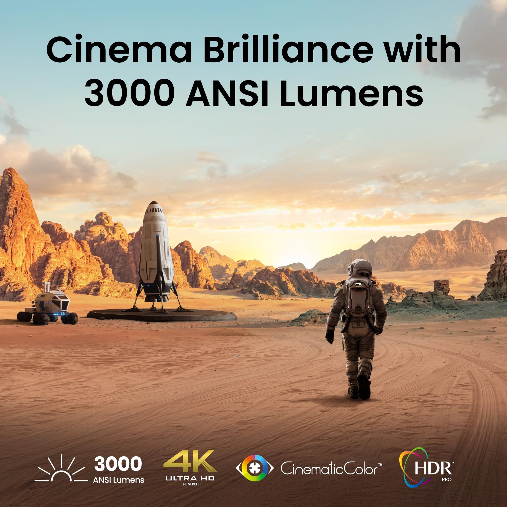 BenQ TK705i vidéoprojecteur 4K HDR Google TV 3000 lm