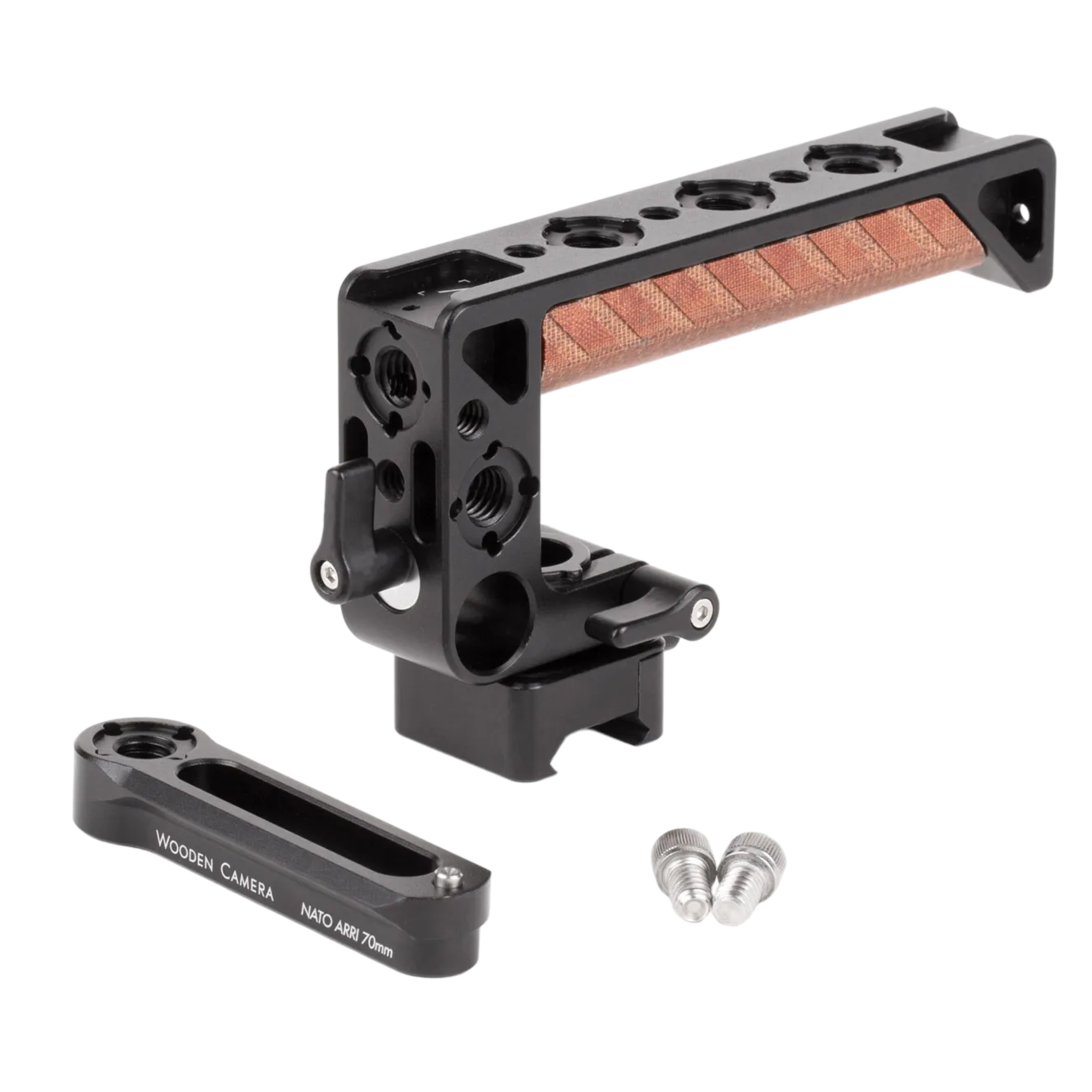 Wooden Camera NATO Handle Plus V2 poignée kit rail 70mm