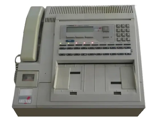 Amstrad FX9600AT télécopieur premier fax 1989