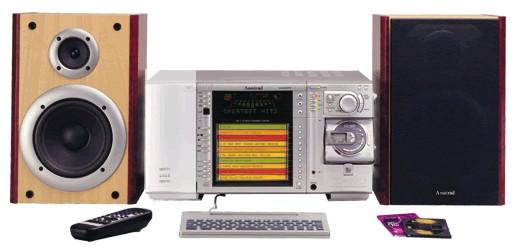 Amstrad Audio MCR2500 chaîne hi-fi 70 CD MiniDisc 1999