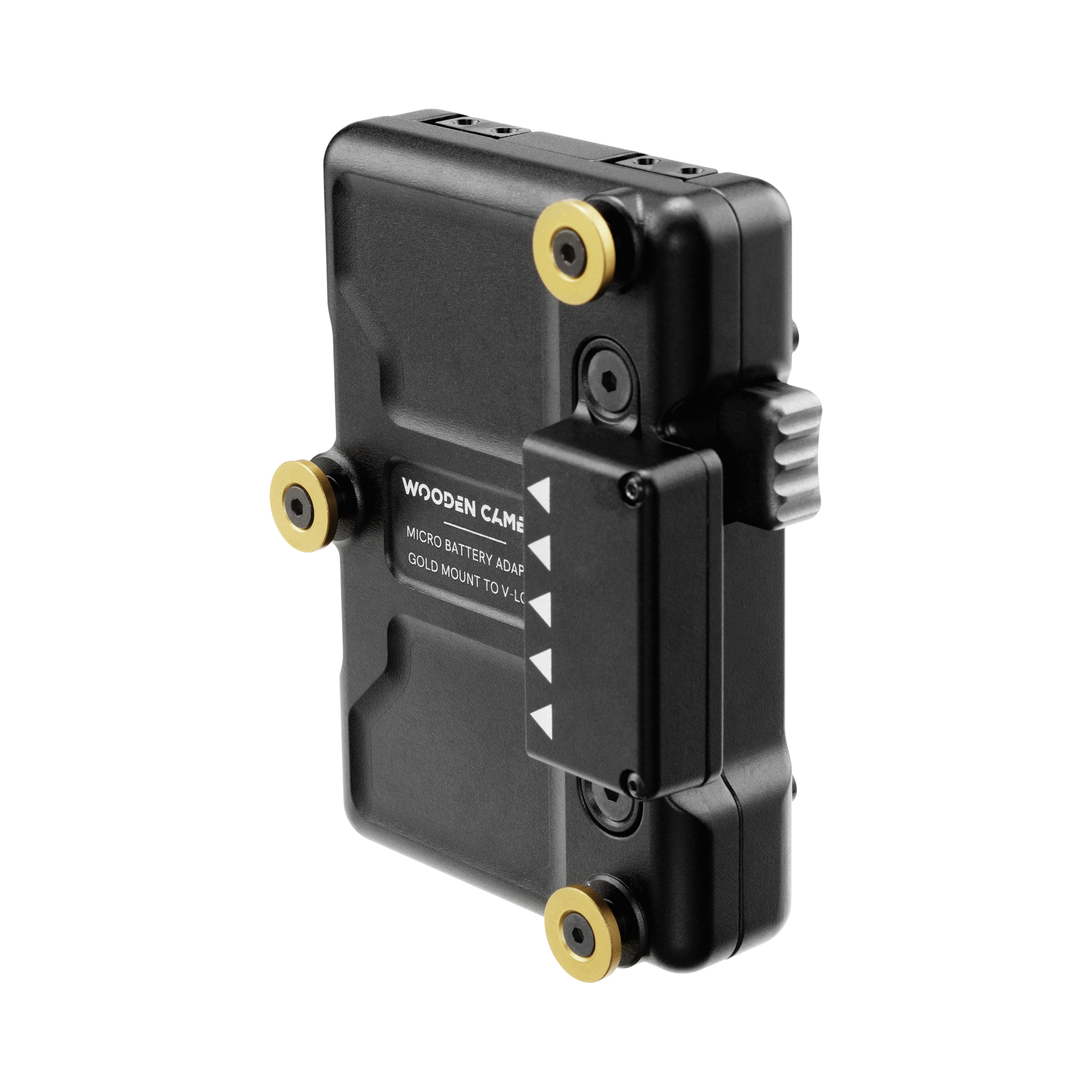 Wooden Camera Power adaptateur Gold Mount vers V-Mount 2x D-Tap