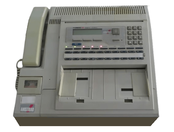 Amstrad FX9600AT télécopieur premier fax 1989