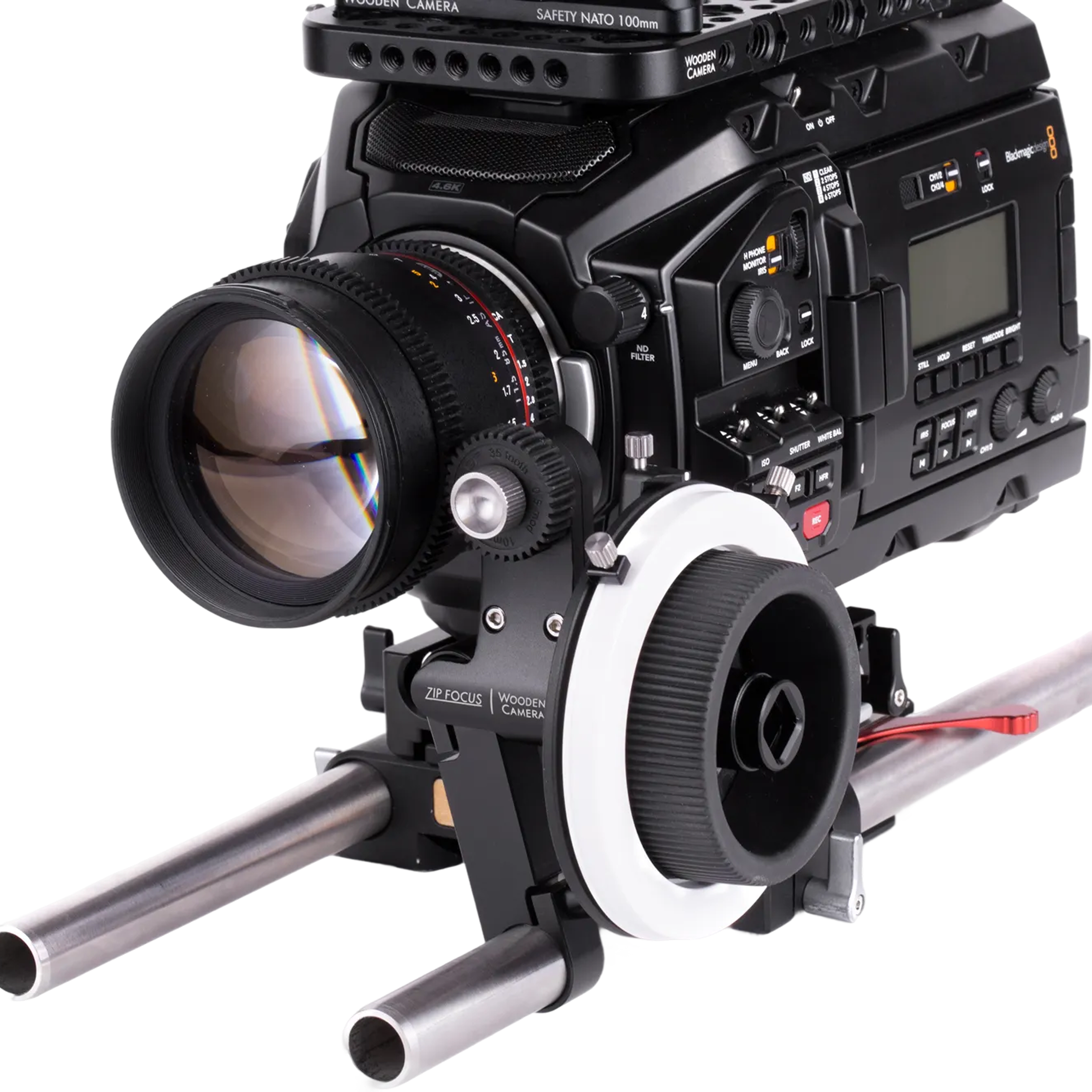 Wooden Camera Follow Focus Zip Focus molette 19mm/15mm Studio