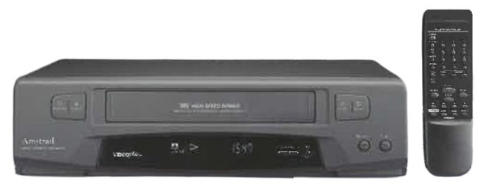 Amstrad VCR300 magnétoscope VHS enregistreur vidéo