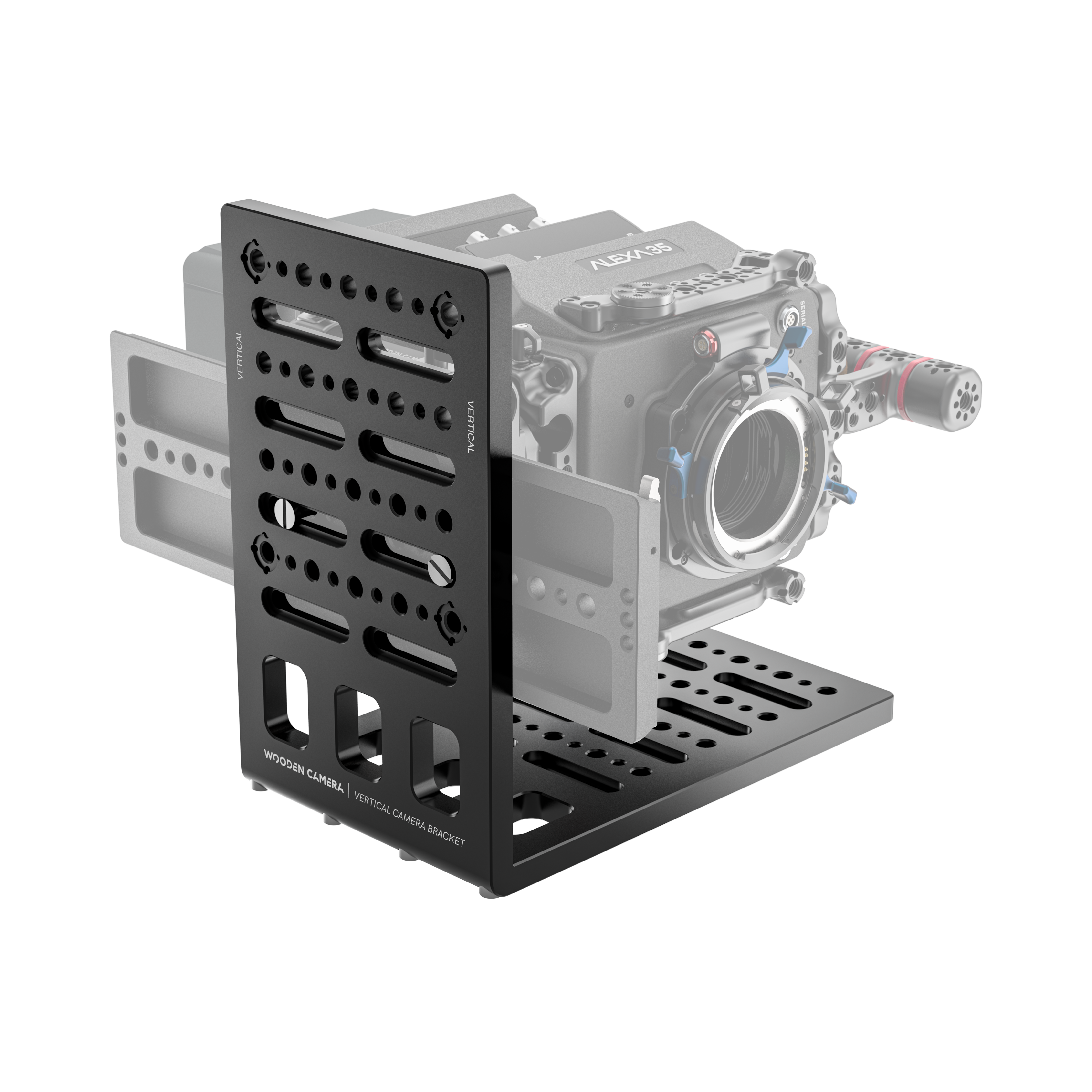 Wooden Camera Vertical Bracket support caméra vertical alu