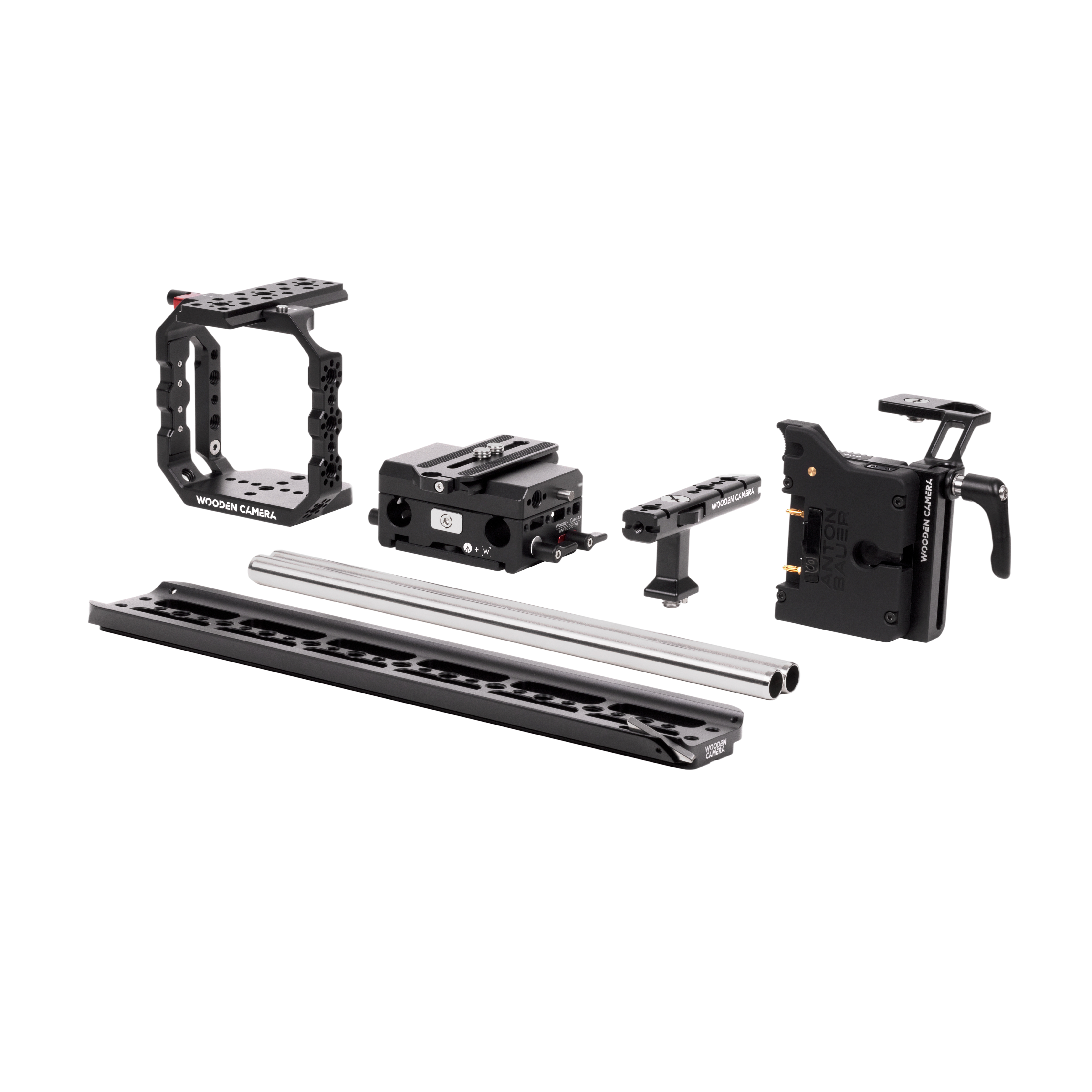 Wooden Camera BGH1/BS1H Unified Accessory Kit Pro Gold Mount cage