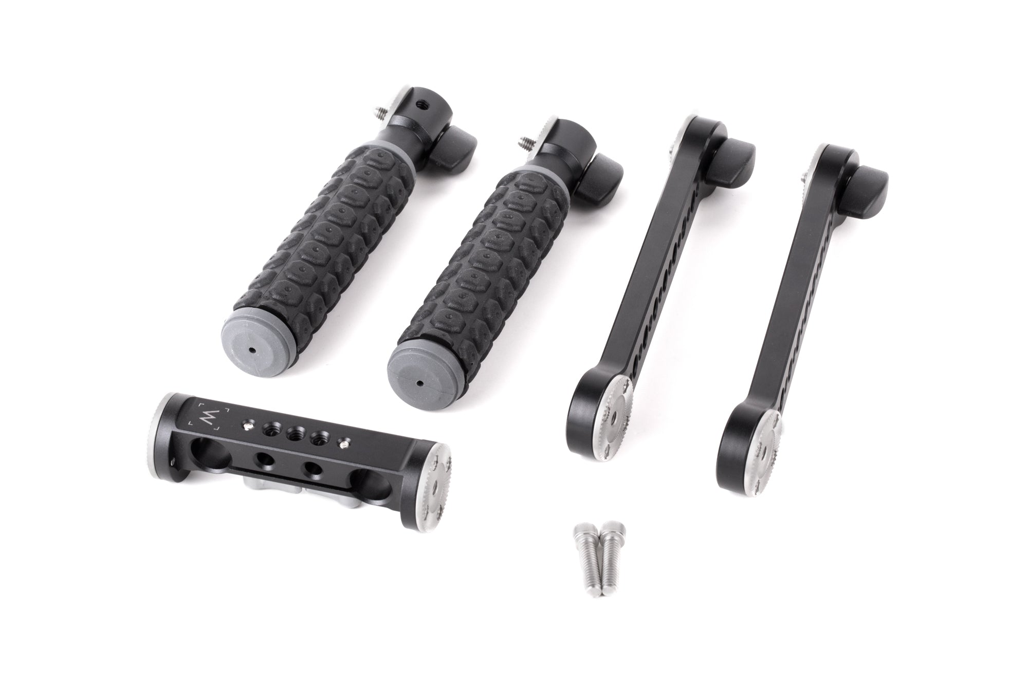 Wooden Camera Rosette Handle Kit poignées caoutchouc épaule