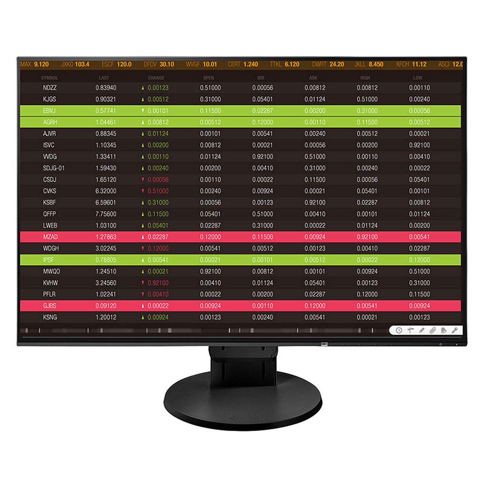 EIZO FlexScan EV2456 moniteur 24" noir occasion