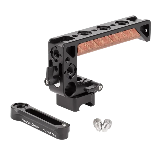 Wooden Camera NATO Handle Plus V2 poignée kit rail 70mm