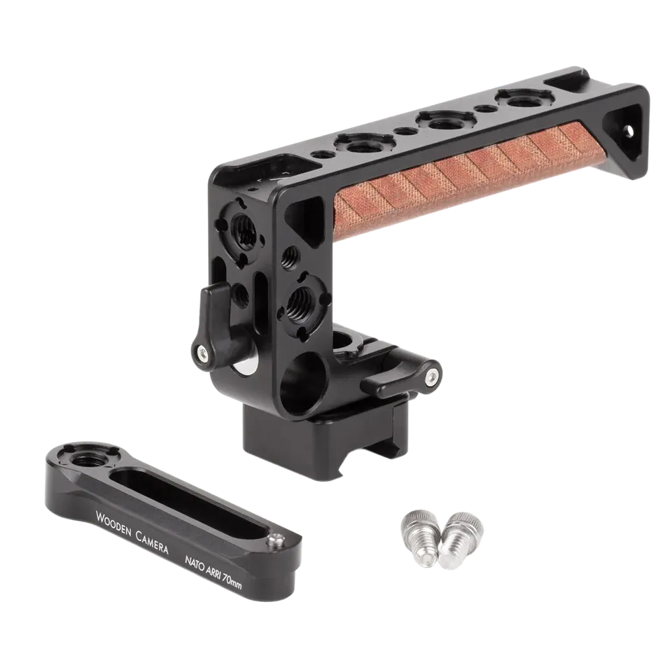 Wooden Camera NATO Handle Plus V2 poignée kit rail 70mm
