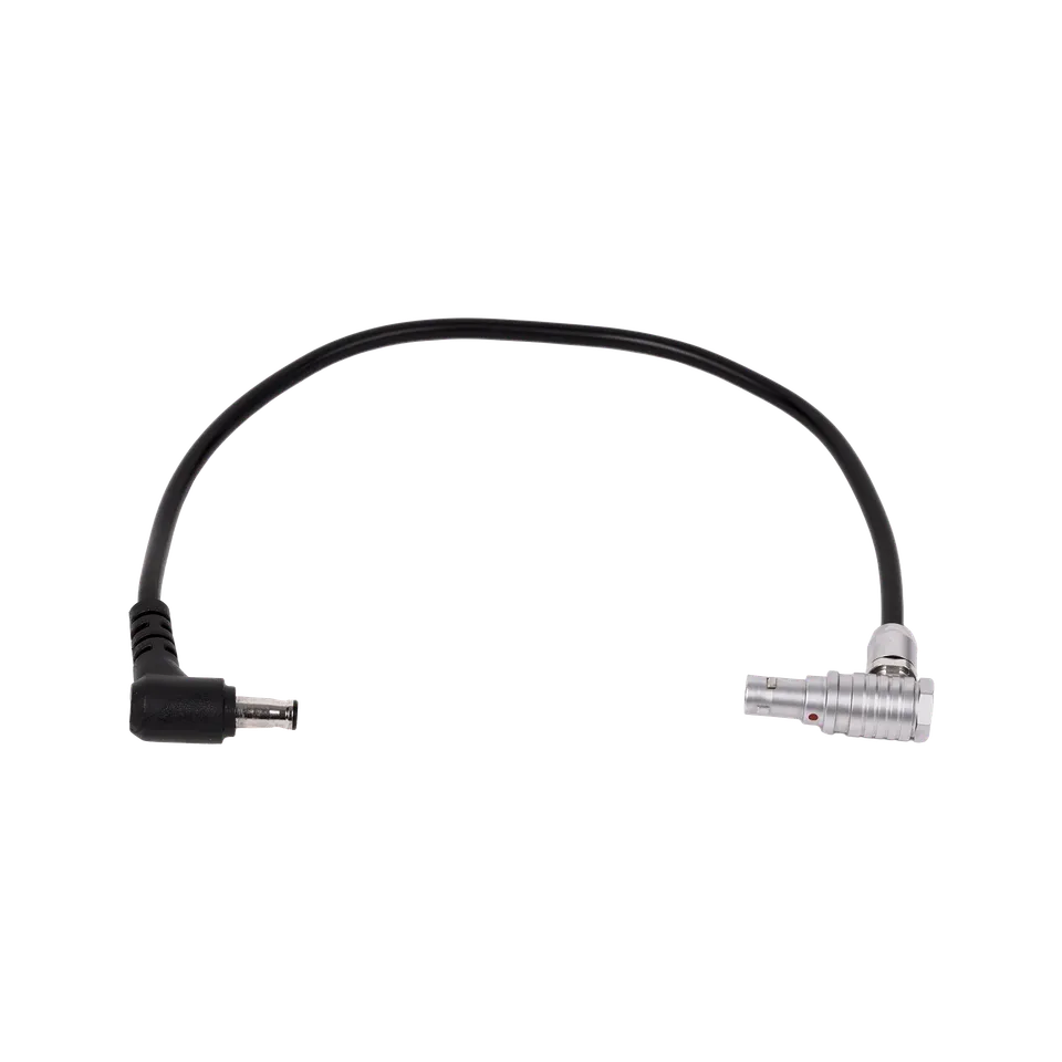 Wooden Camera Cable 3-Pin 0B Barrel 10" rechange Battery Slide