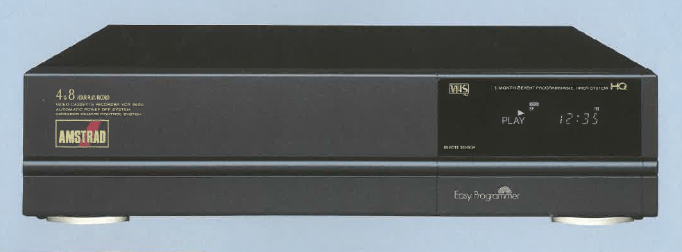 Amstrad VCR8600 VCR8800 magnétoscope NICAM stéréo