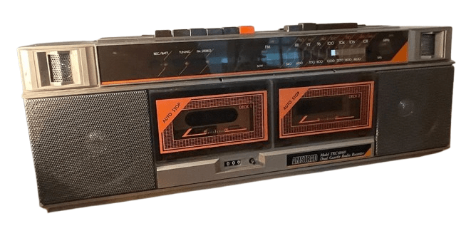 Amstrad Audio TRC6060 radio double cassette portable 1987