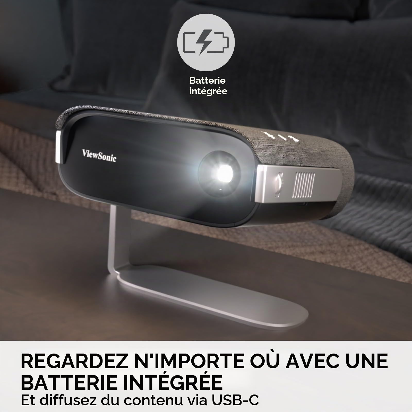 ViewSonic M1X mini vidéoprojecteur portable LED