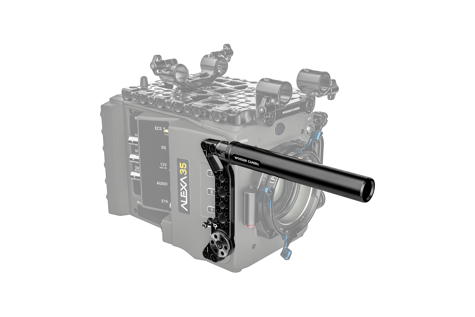 Wooden Camera Right Side Bracket ALEXA 35 rail latéral