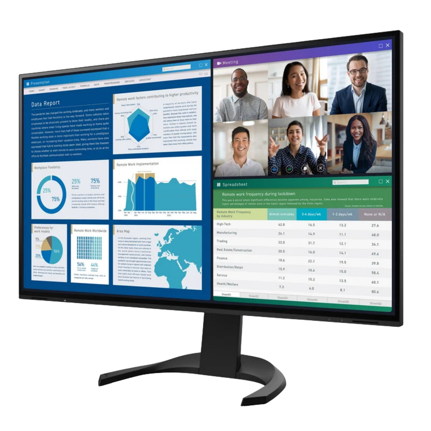 EIZO FlexScan EV3240X moniteur 32 pouces 4K noir