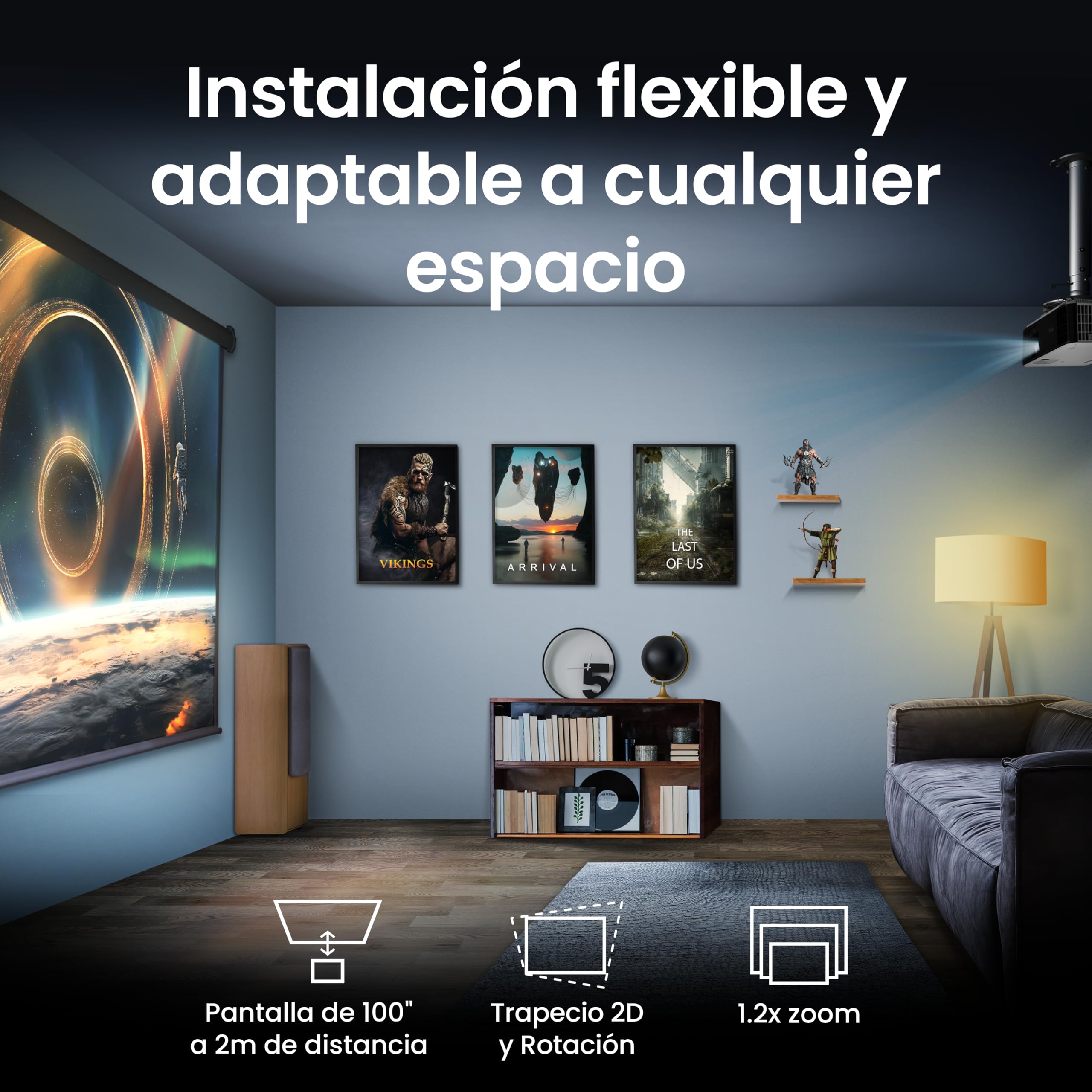 BenQ TK700ST Vidéoprojecteur Gaming 4K Courte Focale