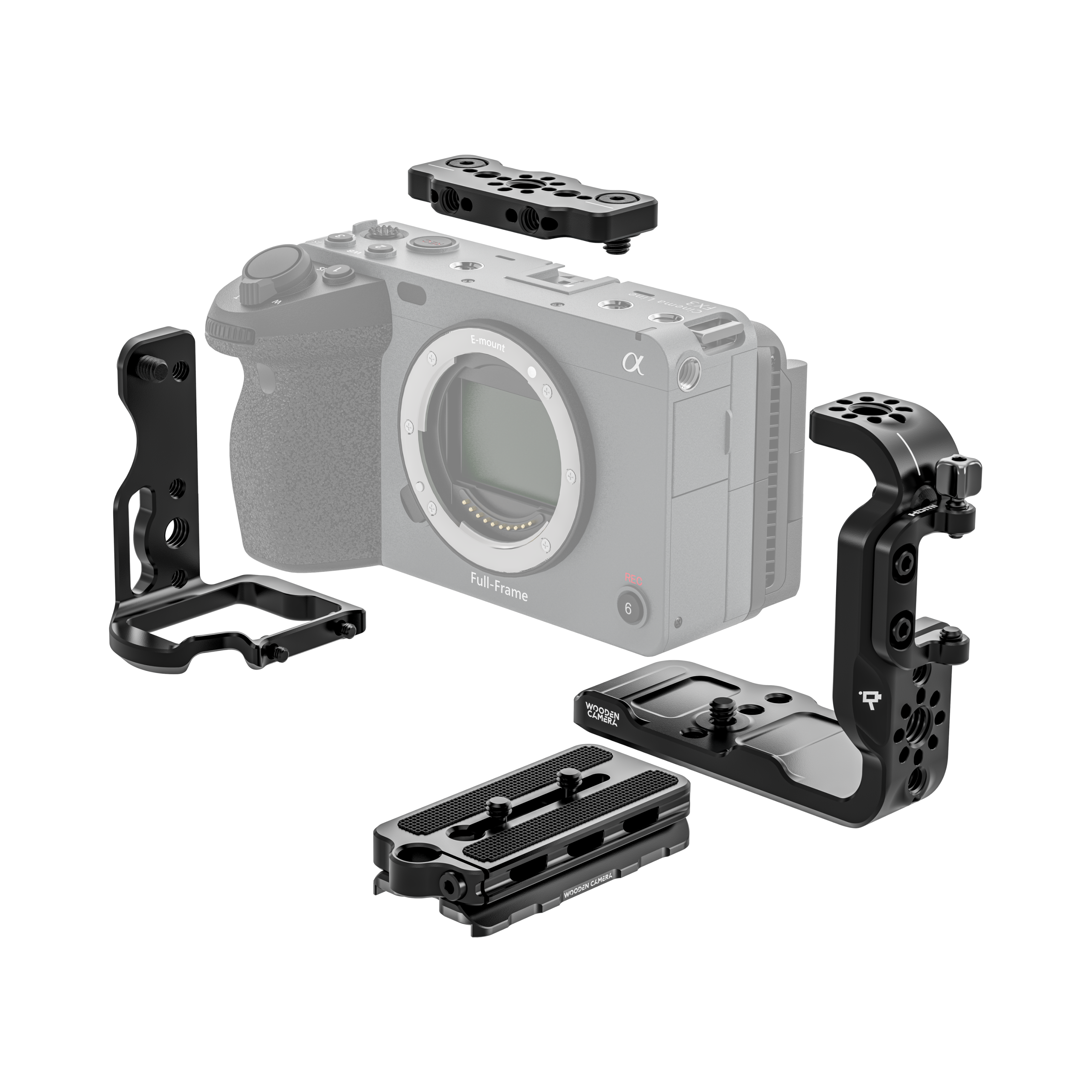 Wooden Camera Cages Sony FX3 Full Cage Bundle cage FX3/FX30
