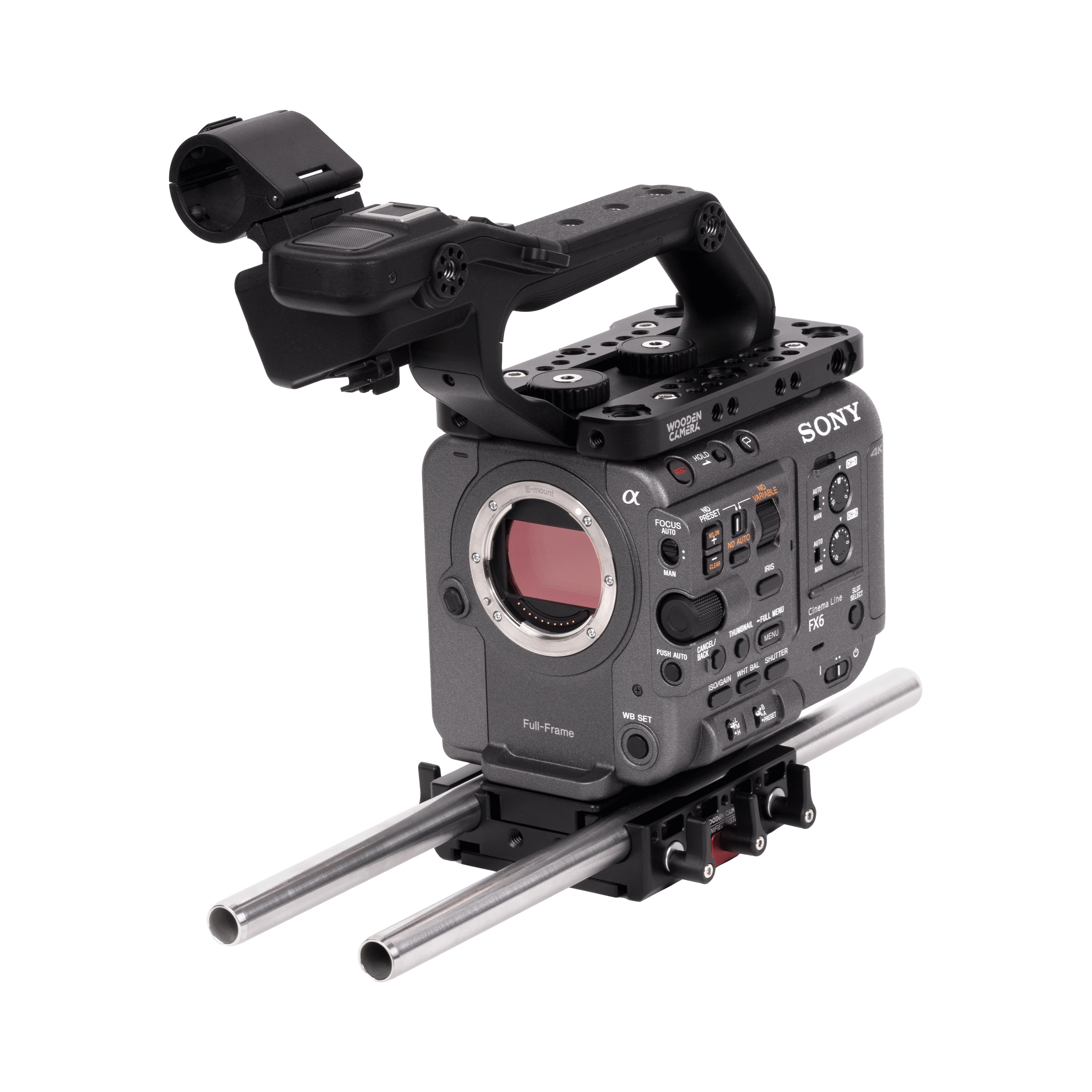 Wooden Camera kit accessoires Sony FX6 Base tiges 15mm