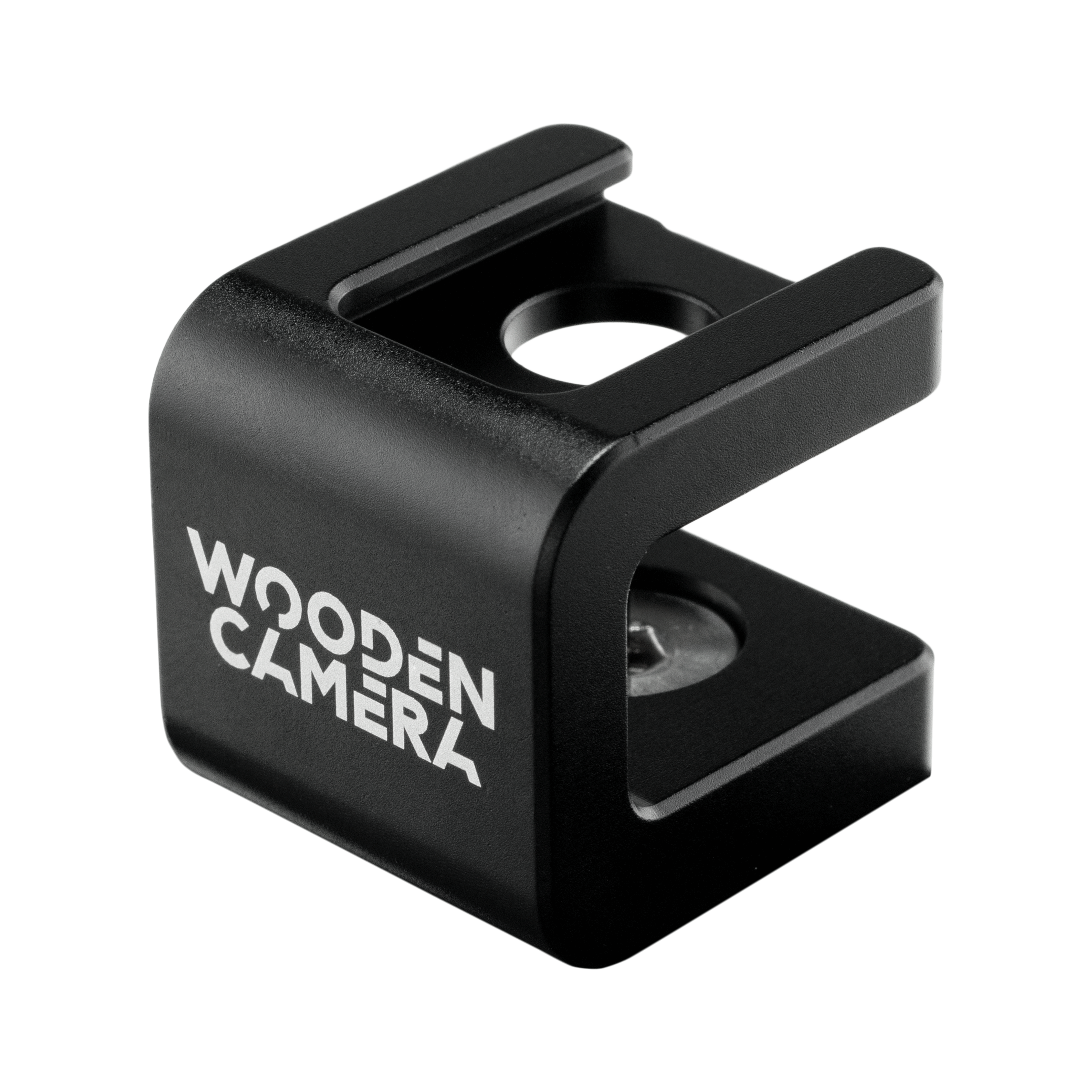 Wooden Camera Cold Shoe Riser Bracket 3/8" support sabot