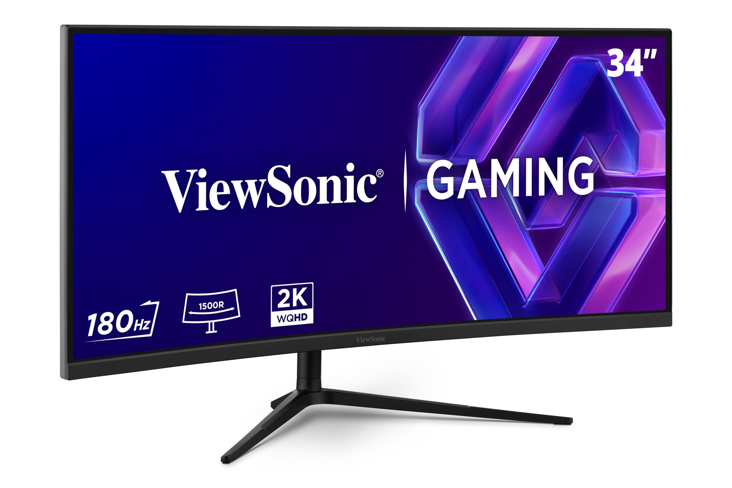 ViewSonic VX3418C-2K moniteur gamer incurvé 34 pouces 180Hz