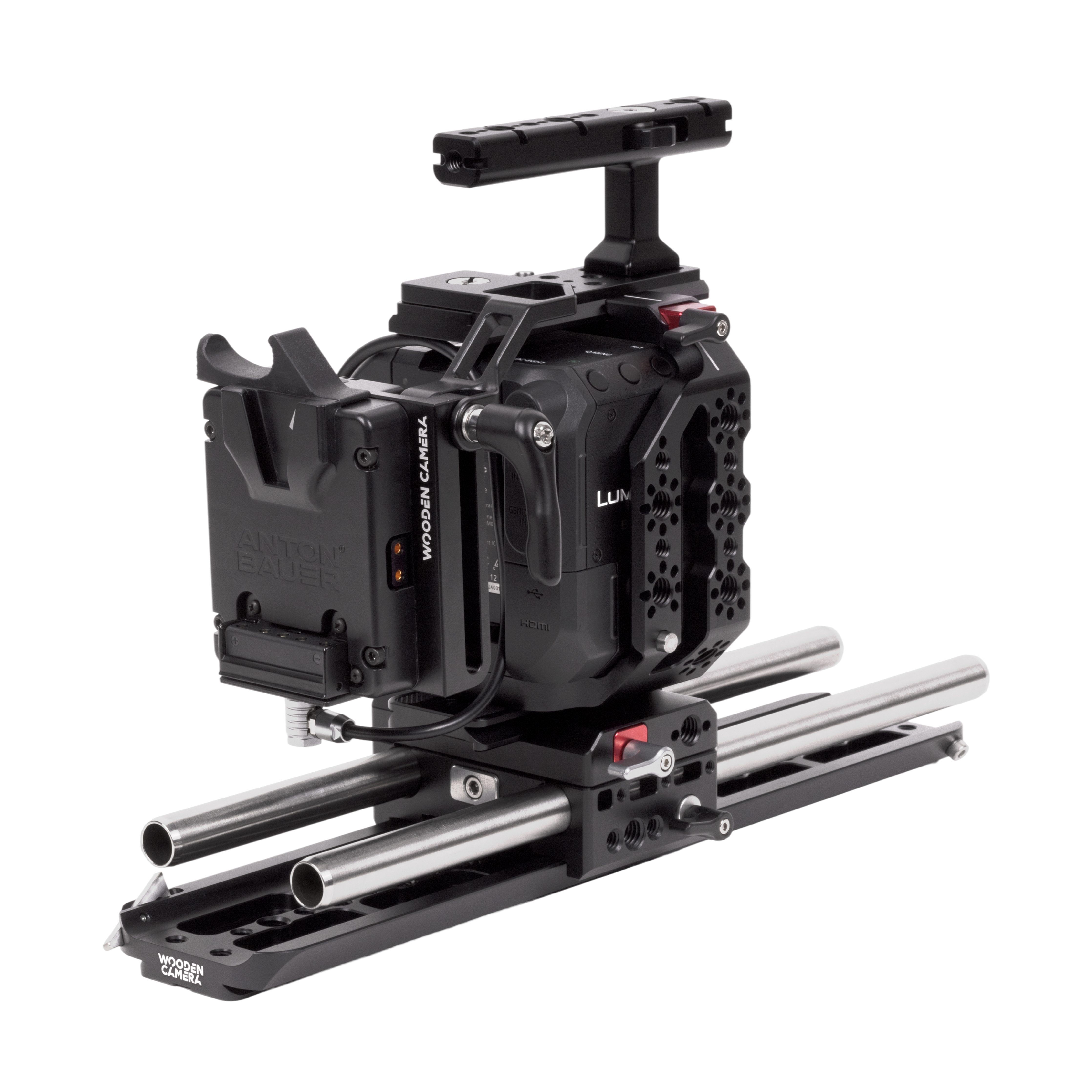 Wooden Camera Kit Panasonic BGH1 BS1H cage V-Mount Pro
