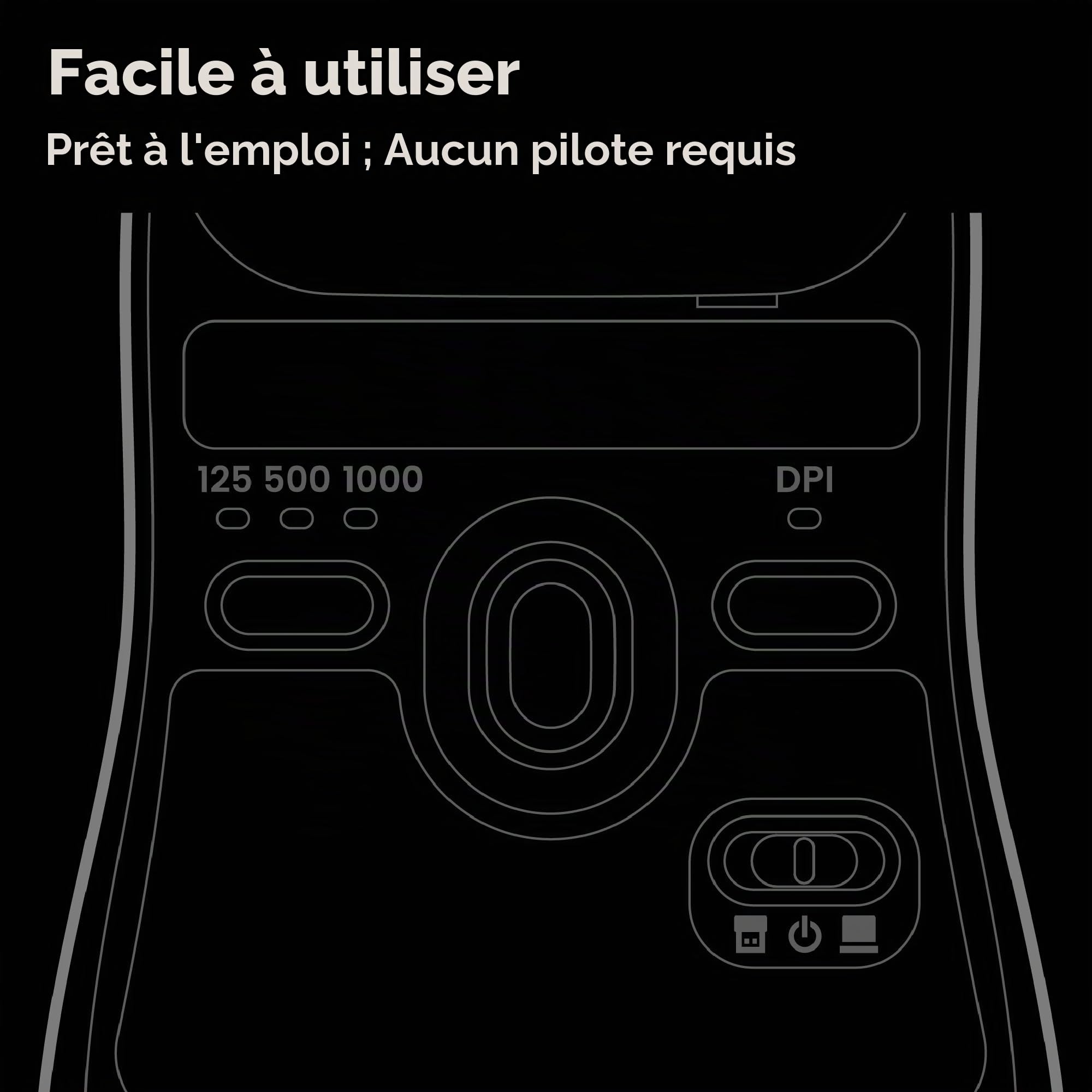 BenQ ZOWIE U2-DW Souris gaming sans fil blanche 4K