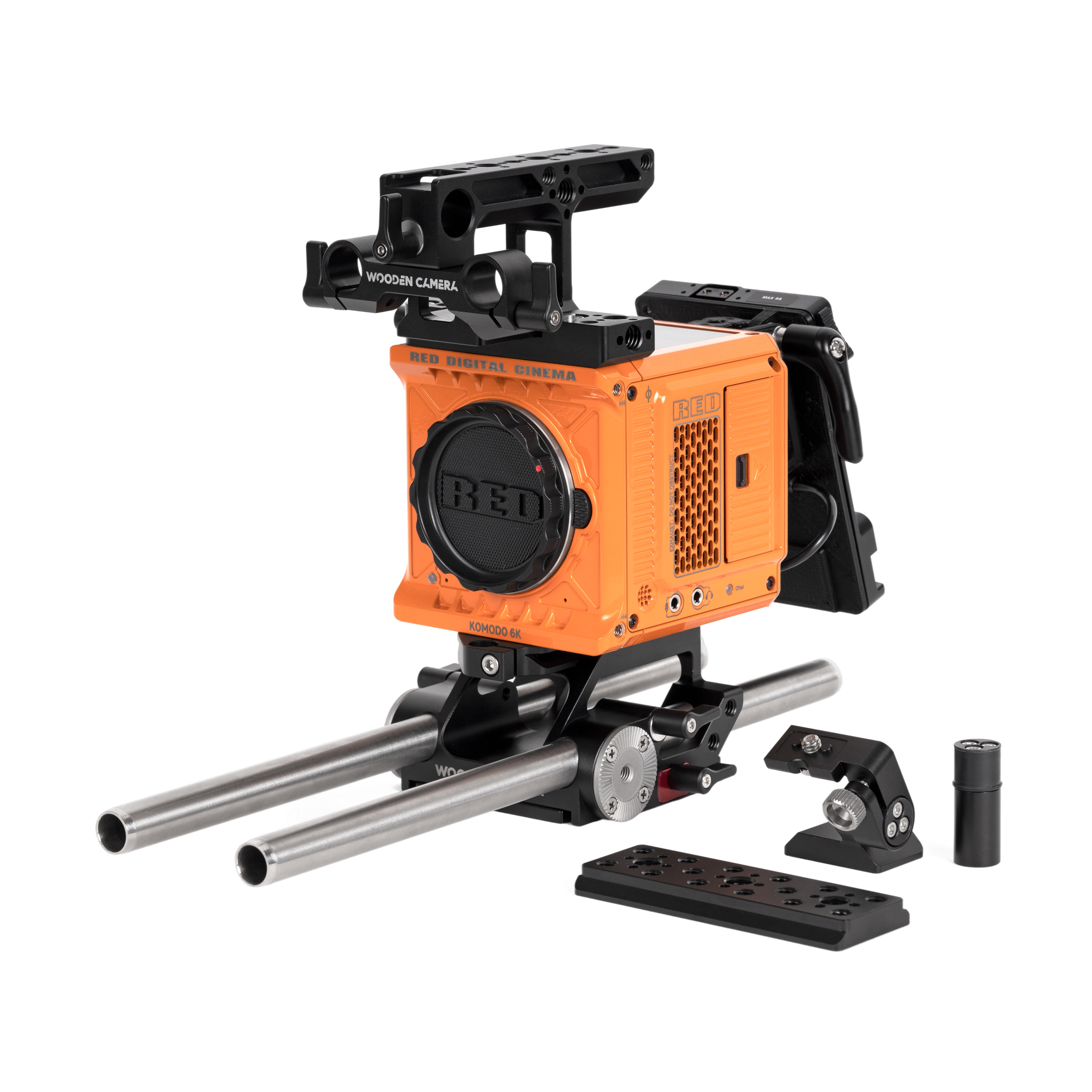 Wooden Camera RED KOMODO Pro Kit Gold Mount cage rig