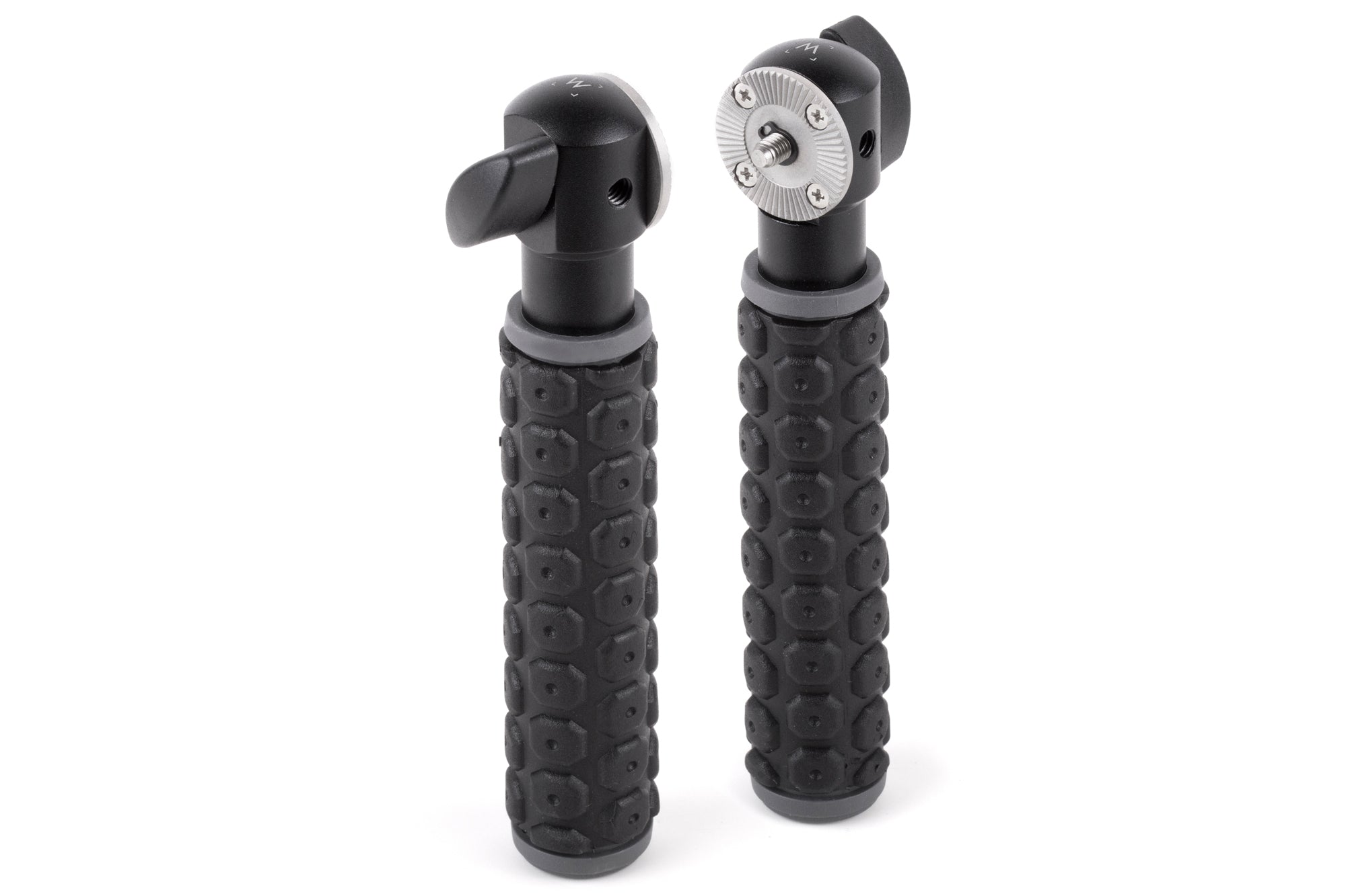 Wooden Camera Rosette Handle Pair poignées cuir caoutchouc
