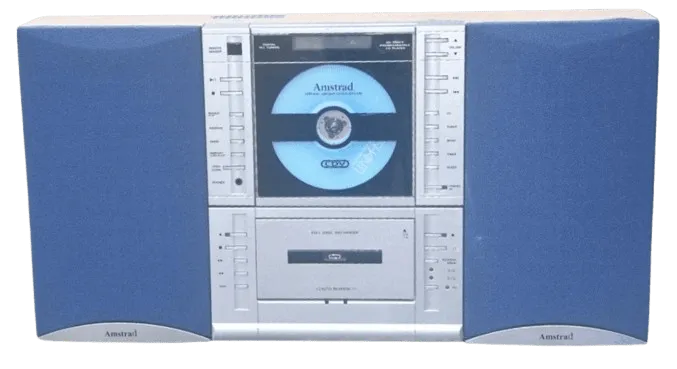 Amstrad Audio HCD500 chaîne stéréo CD vertical avec enceintes